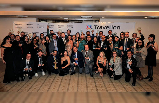 Agentes de viajes son galardonados en los Travelinn Awards