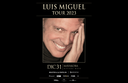 Luis Miguel alista su cierra de gira en Mayakoba