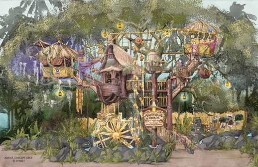 The Adventureland Treehouse llega el 10 de noviembre a Disneyland Resort