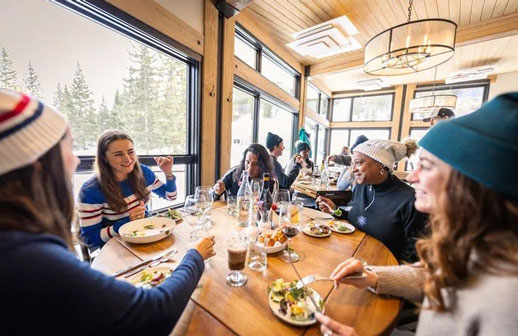 Après Ski en Aspen Snowmass: socializar es parte de la experiencia