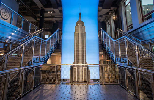 Empire State Building, reimaginado y sorprendente