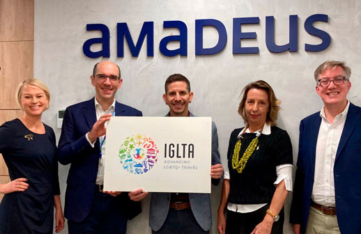 Amadeus trabajará junto con IGLTA en el fortalecimiento del turismo LGBTQ+