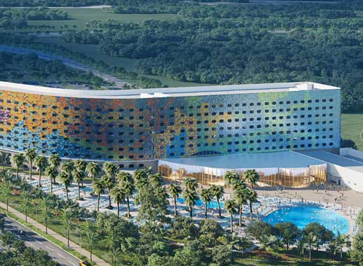 Hoteles inspirados en el Cosmos llegan a Universal Orlando Resort