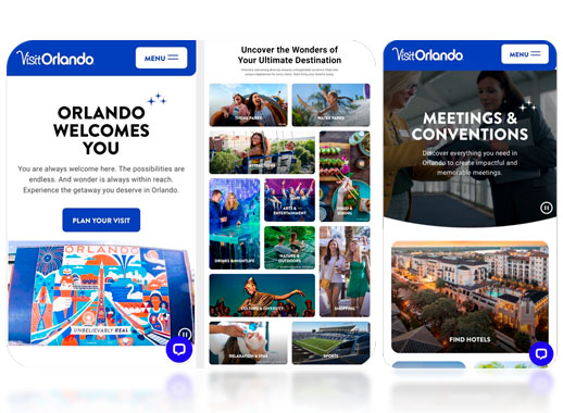 Visit Orlando mejora la experiencia virtual para todos sus públicos