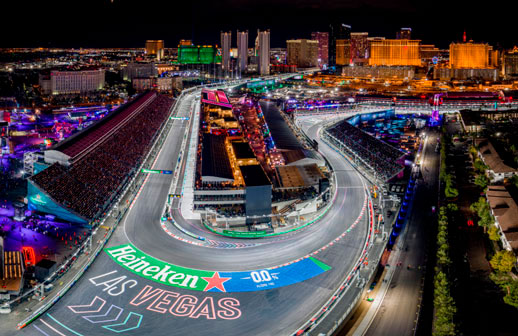 Las Vegas quiere ser aún más atractiva, gracias a la F1