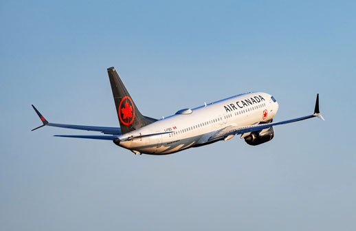 Air Canada introduce Wi-Fi de alta velocidad y gratuito