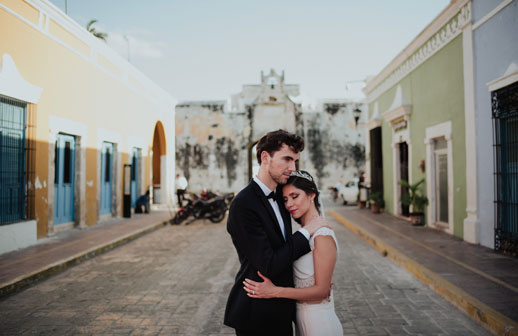 Festejar el amor en Campeche, la ciudad amurallada de México