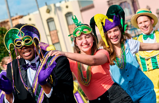 En febrero llega la alegría del Mardi Gras a Universal Orlando