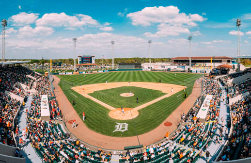 La temporada beisbolística llega a Lakeland, Florida Central