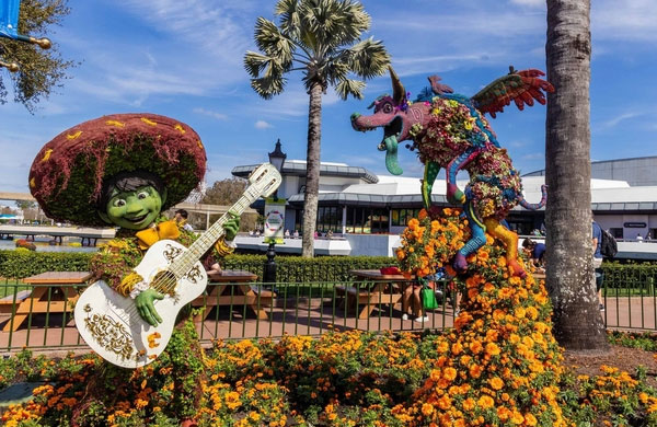 Las flores inundan de fragancias y colores EPCOT