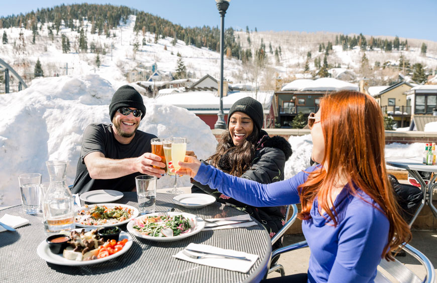 Primavera, temporada de esquí bajo el sol en Park City