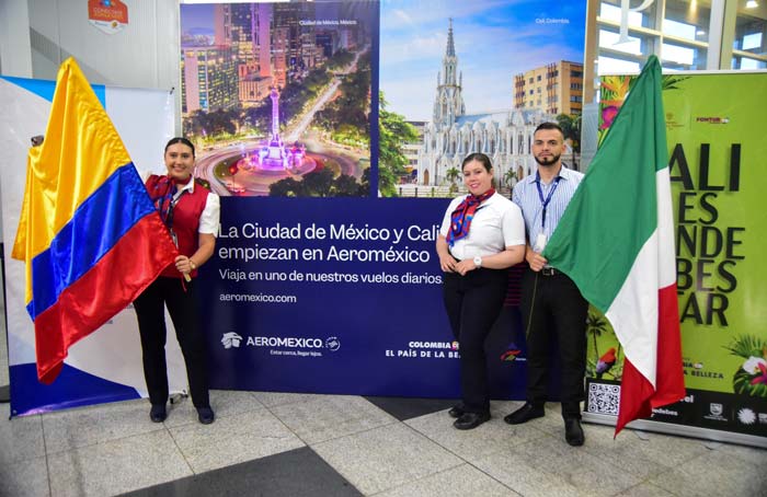 Aeroméxico retoma la ruta CDMX / Cali