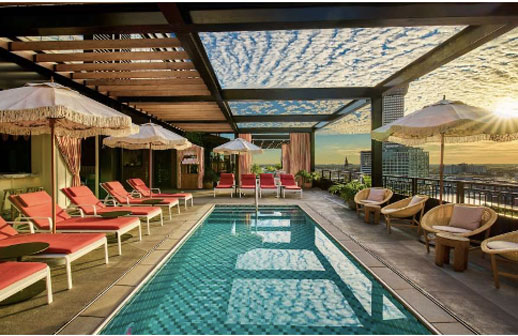 Nueva Orleans refrescante: tres piscinas para cerrar el día
