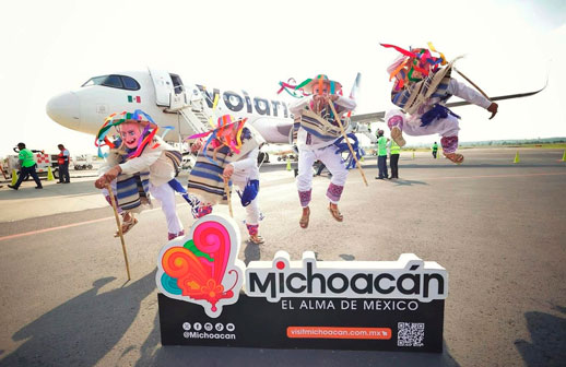 Michoacán rompe récords de pasajeros por nueva conectividad aérea