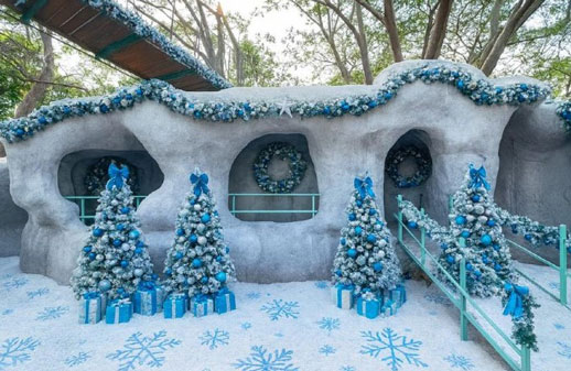 Colima instala Bosque Navideño con experiencias inmersivas