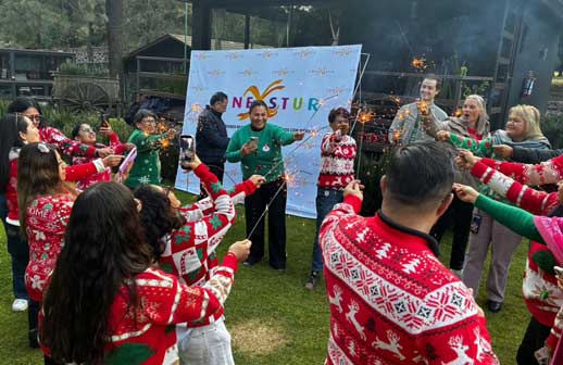 Conexstur celebra un cierre de año en medio de la naturaleza