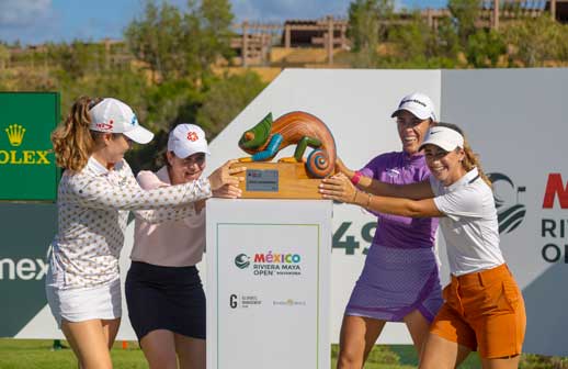 LPGA vuelve a México para un segundo torneo en Mayakoba