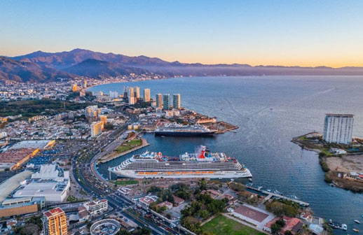 Puerto Vallarta recibe al AIDA Diva en su travesía mundial