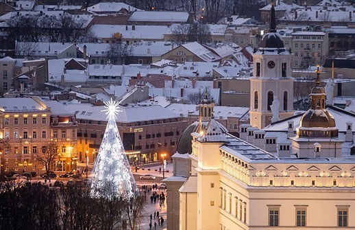 Vilnius es la Capital Europea de la Navidad 2025 