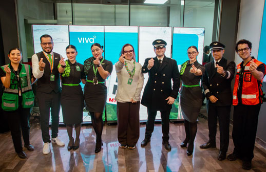 Viva inicia operaciones de la ruta directa Monterrey / Nueva York
