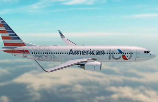 American Airlines celebra un siglo de operaciones con un año de festejos