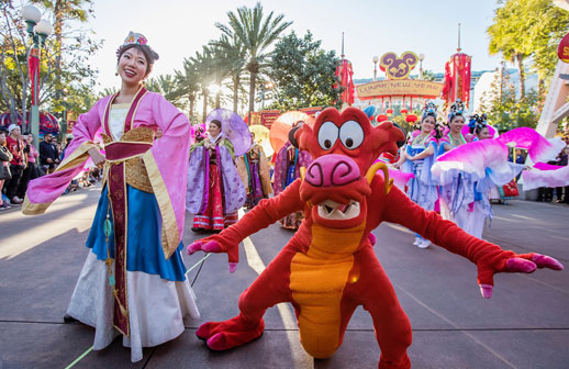 Disney California Adventure celebra el Año Nuevo Lunar