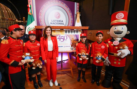León celebra 450 años con billete conmemorativo de la Lotería Nacional