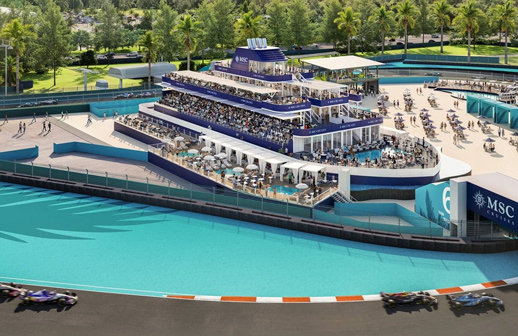 En mayo llega el MSC Yacht Club a Miami