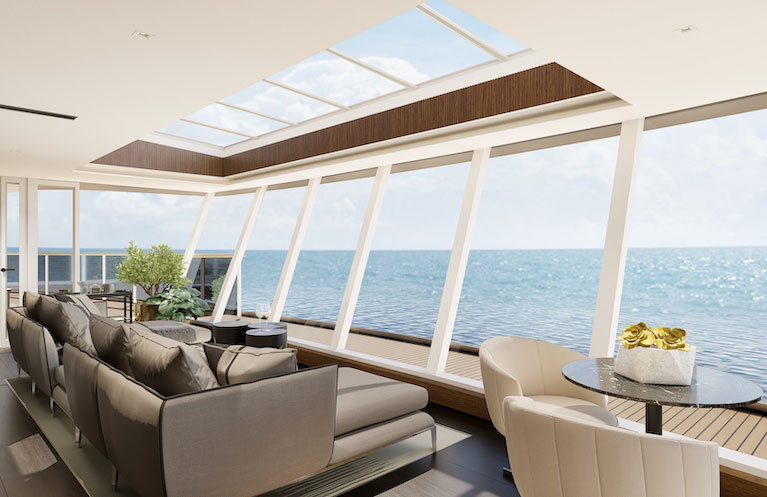 Regent Seven Seas Cruises redefine el lujo en altamar con la Skyview Regent Suite