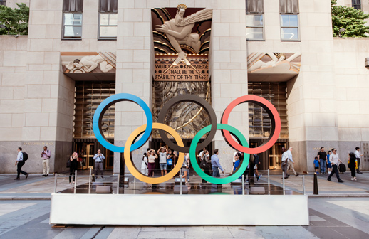 Rockefeller Center convierte los Juegos Olímpicos en una plataforma de experiencias