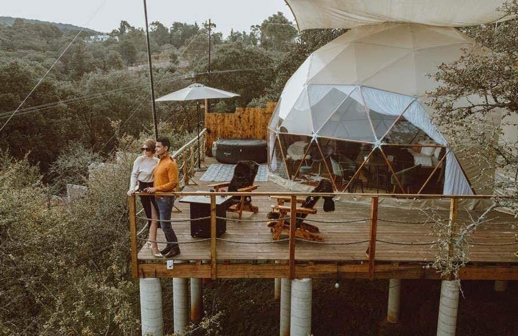 Glamping en Guanajuato: lujo en medio de la naturaleza