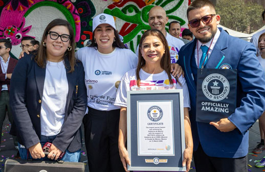 CDMX rompe el Guinness con la Clase de Fútbol más grande del Mundo