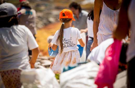 Royal Caribbean redobla esfuerzos contra el sargazo en Mahahual