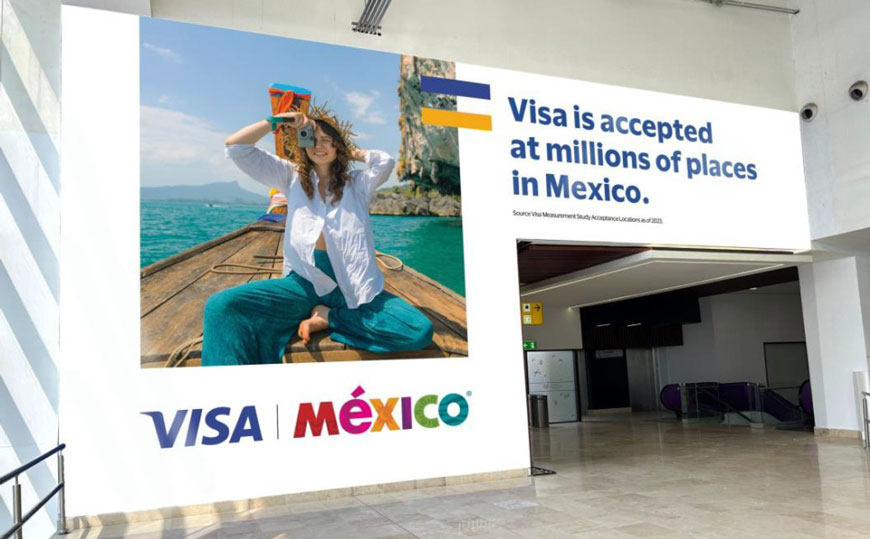 Sectur y Visa lanzan campaña para incentivar los pagos digitales en destinos mexicanos