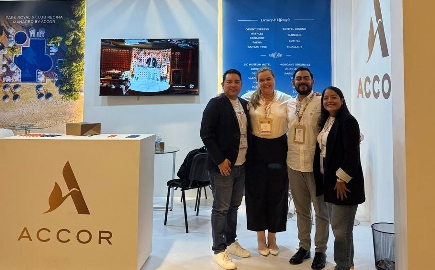 Accor finaliza con éxito su primera aparición en Tianguis Turístico