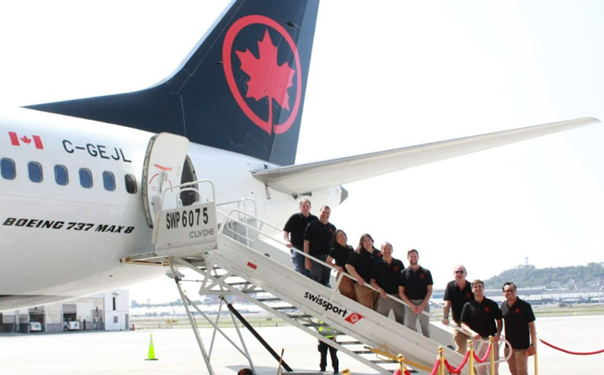 Air Canada presenta su nuevo Rouge 737 MAX