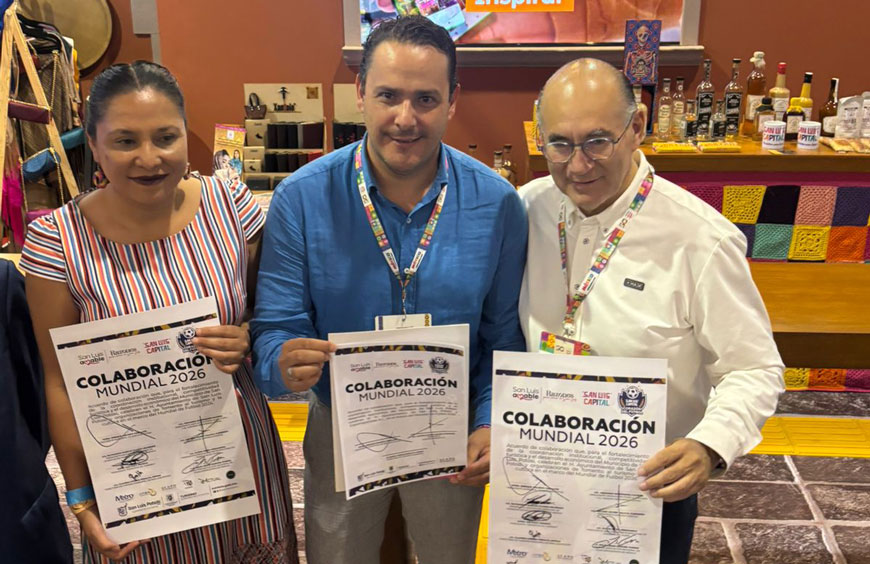 Establecen sinergia Expo Mayoristas y San Luis Potosí durante Tianguis