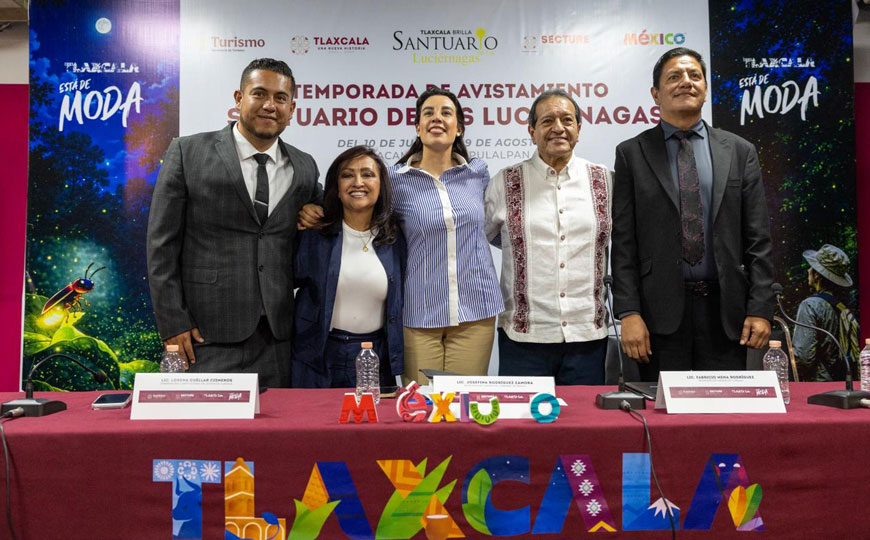 Comienza Tlaxcala promoción de la temporada de Luciérnagas
