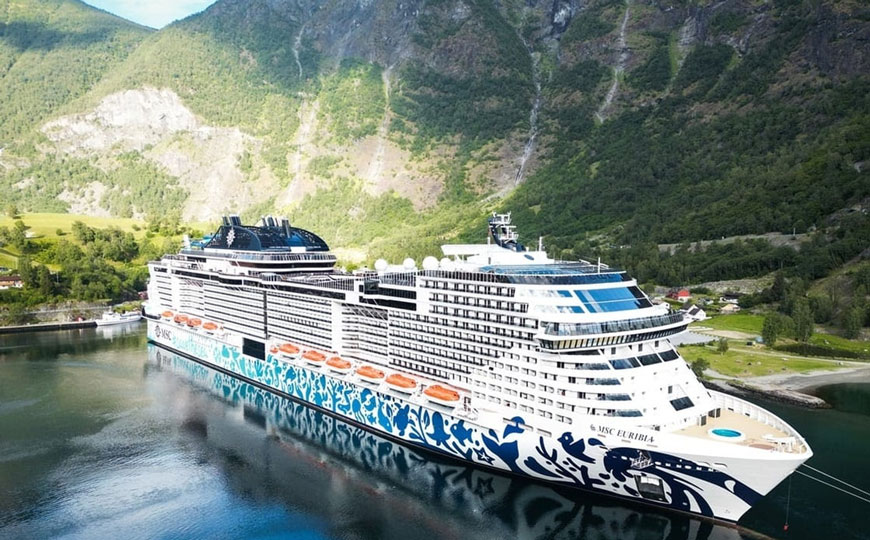Inicia la temporada del norte de Europa del MSC Euribia