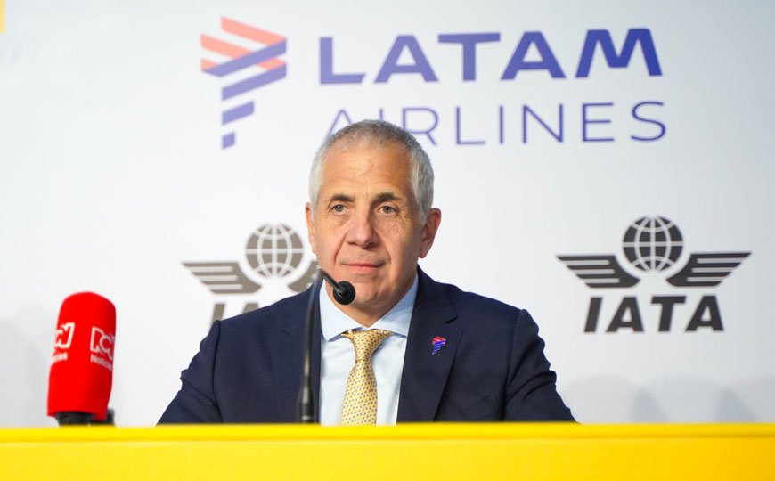 Roberto Alvo asume presidencia del Consejo de IATA