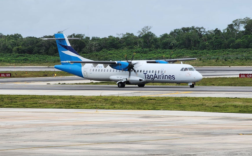 TagAirlines concluye con éxito su participación en la primera feria del Mundo Maya