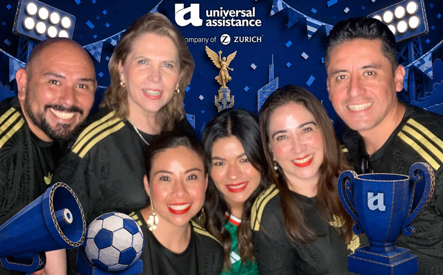 Universal Assistance festejó el triunfo de México ante Chequia