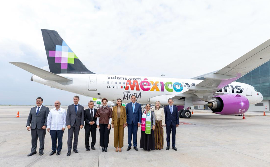 México lleva su marca al aire con Volaris