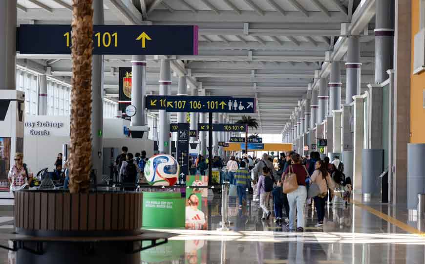México supera los 128 millones de pasajeros aéreos