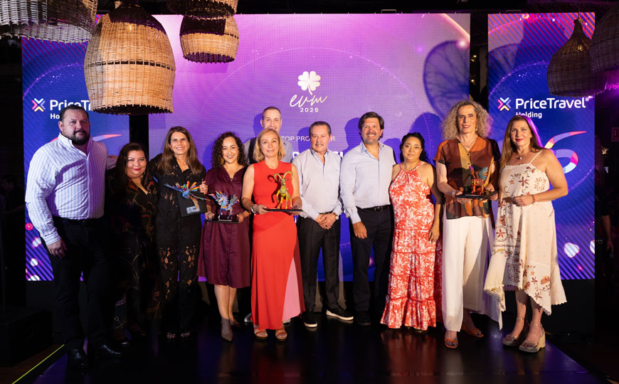PriceTravel Holding festeja 25 años con la entrega de los EVM Awards México